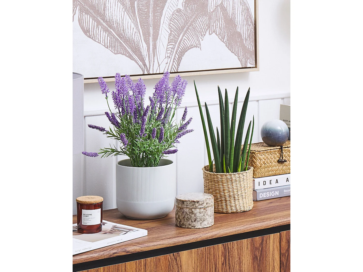 Plante artificielle LAVENDER PLANT 42 cm
