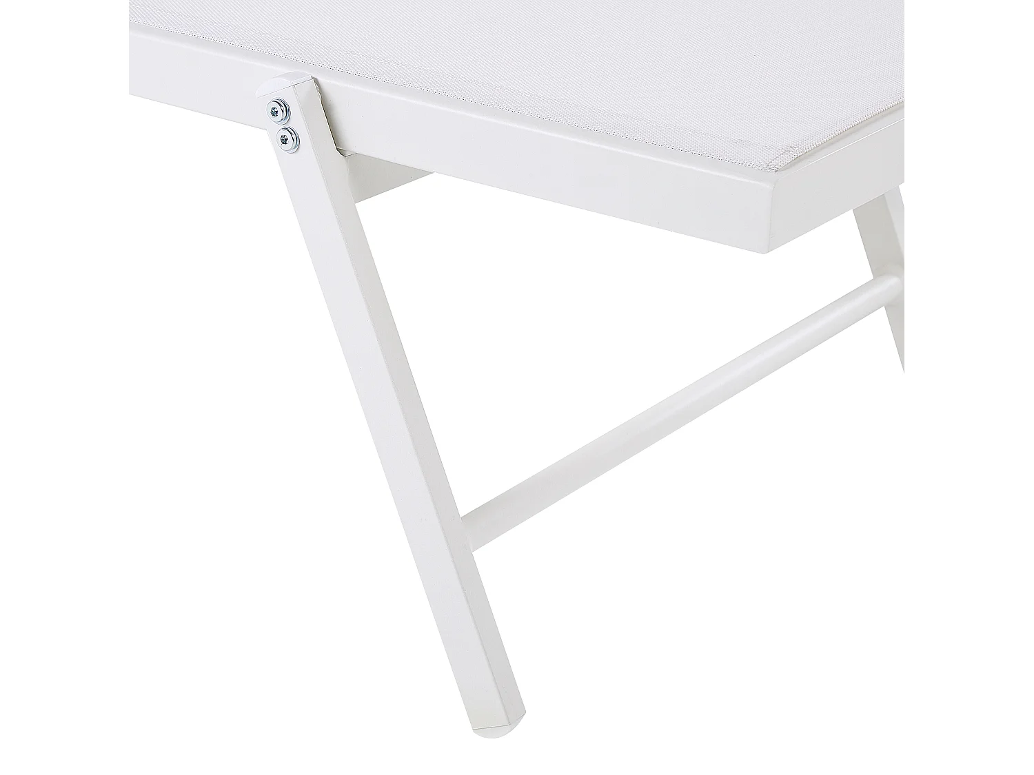 Tuinligstoel Metaal Wit PORTOFINO