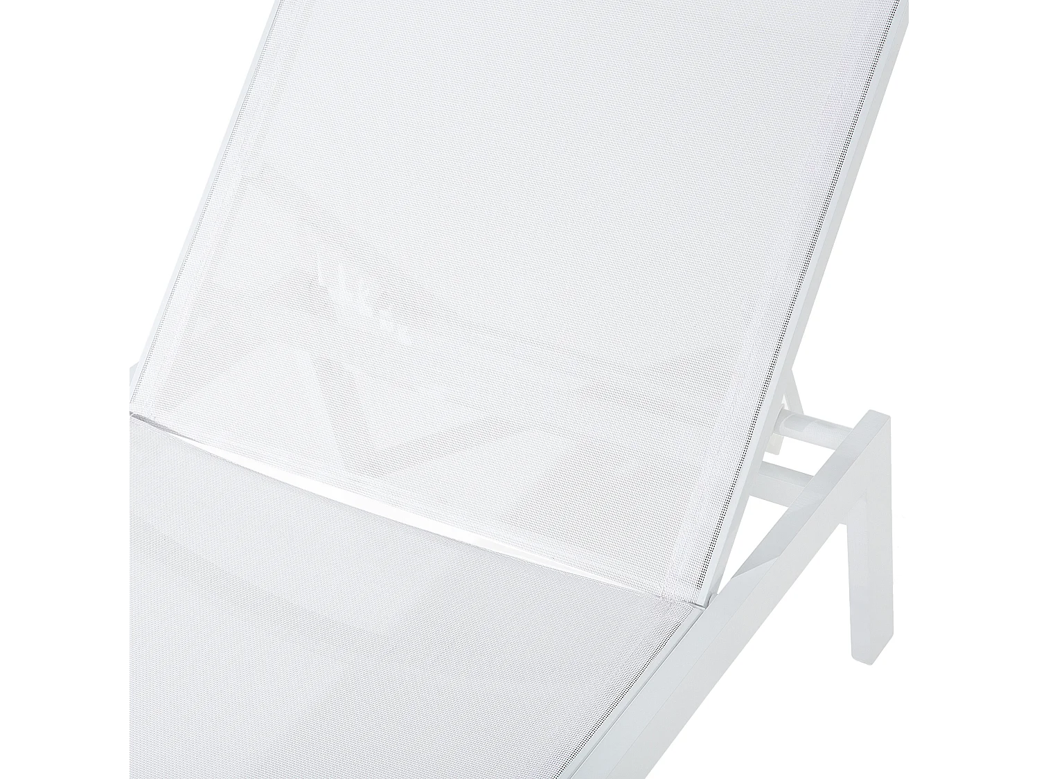 Espreguiçadeira CATANIA Metal Branco