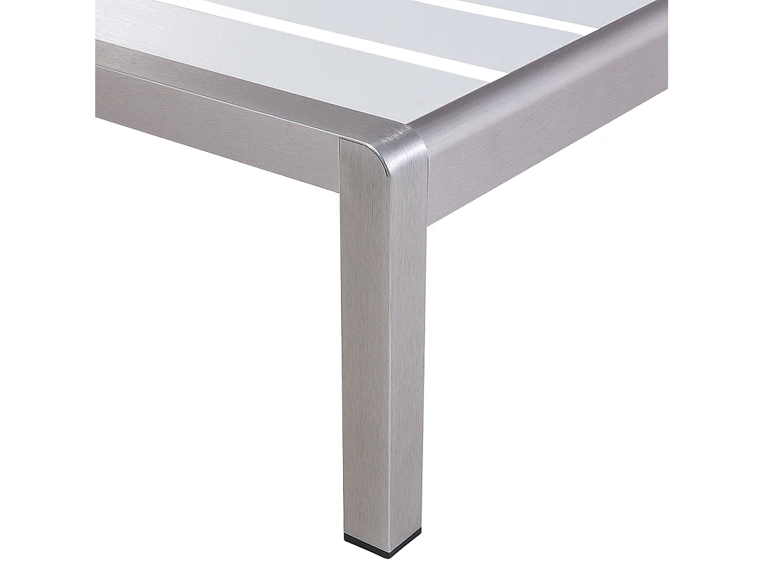 Ligstoel NARDO Metaal Wit