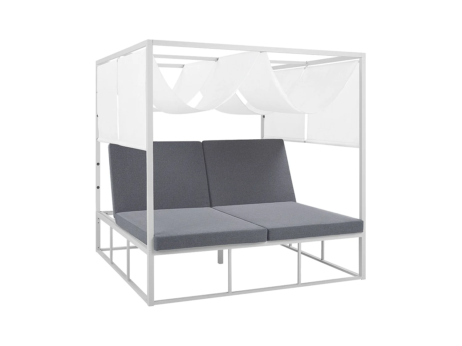 Sonneninsel PALLANZA Metall Weiss