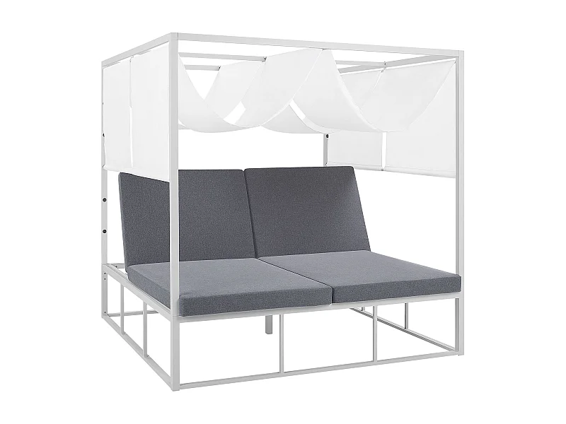 Sonneninsel PALLANZA Metall Weiss