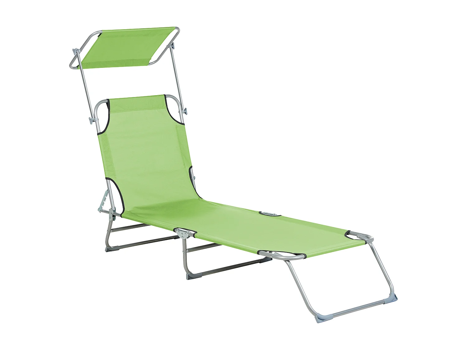 Transat FOLIGNO II Métal Vert citron