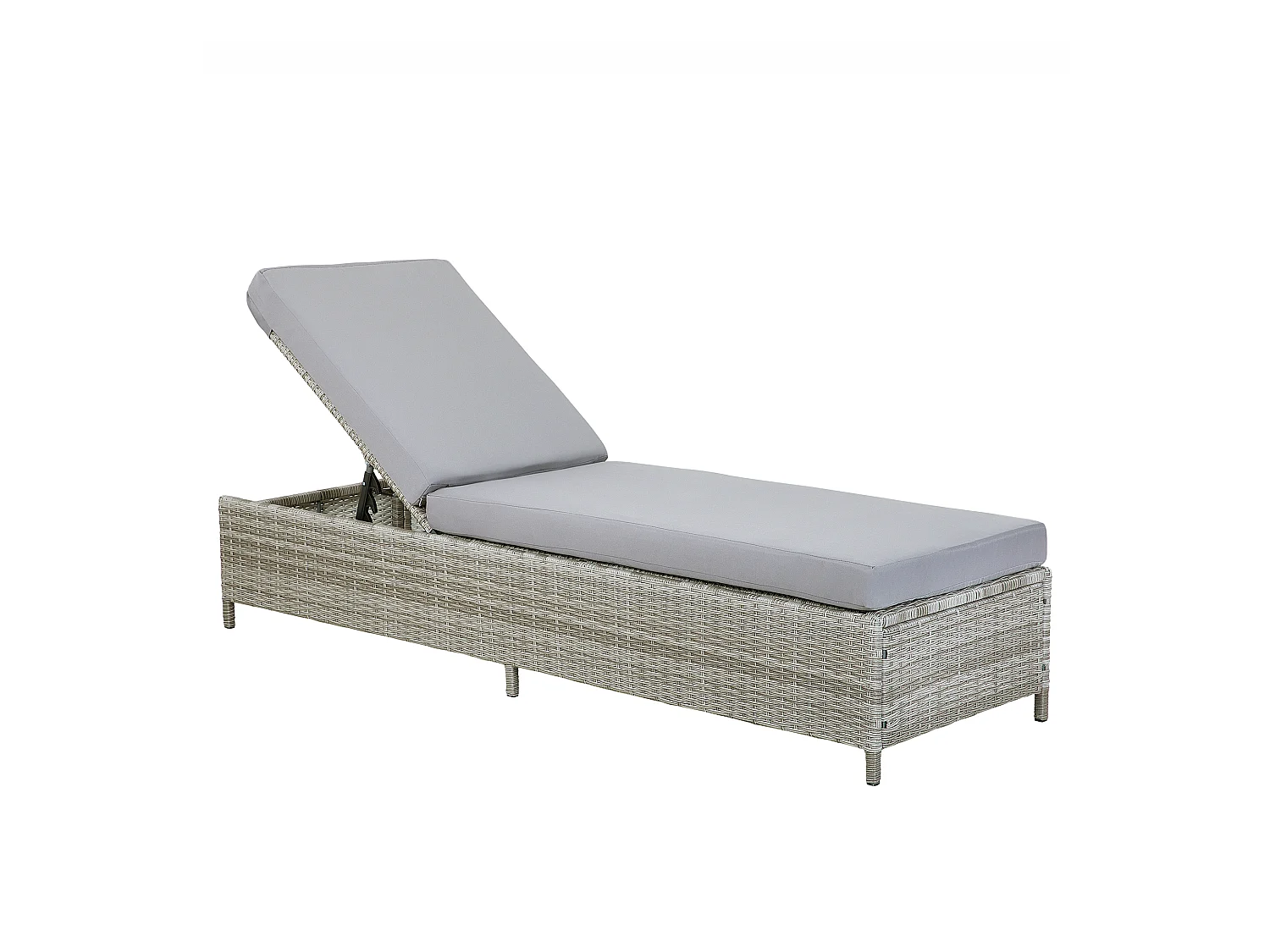 Transat avec coussin TURIN Gris