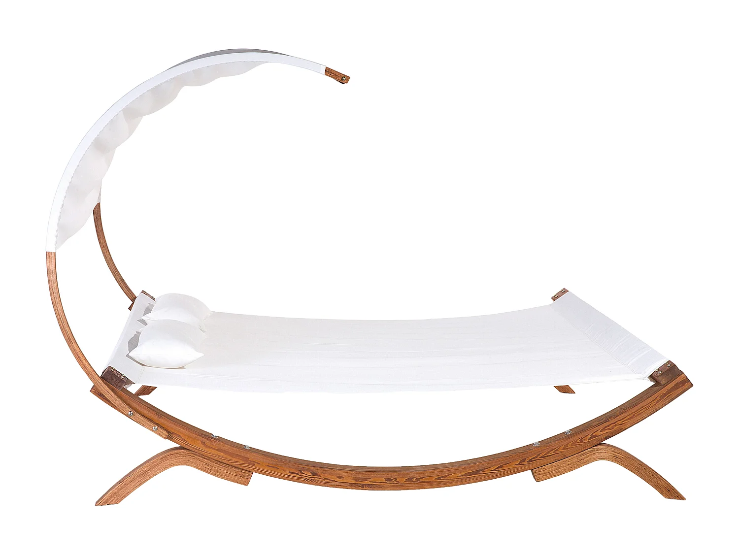 Transat avec coussin TERAMO Blanc cassé