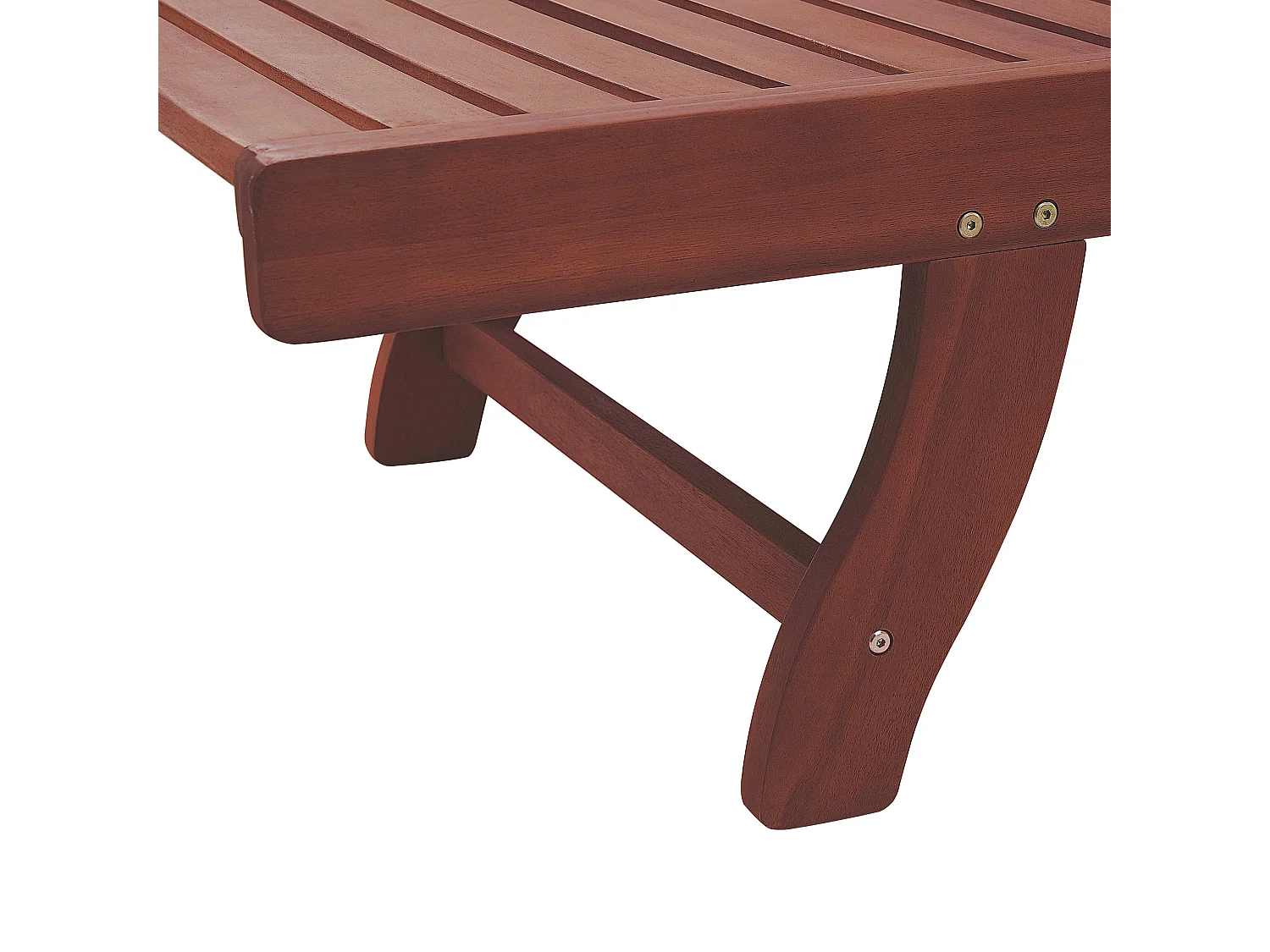 Ligstoel TOSCANA Acaciahout Donkerbruin