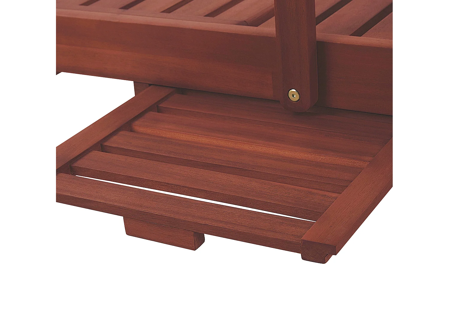 Ligstoel TOSCANA Acaciahout Donkerbruin