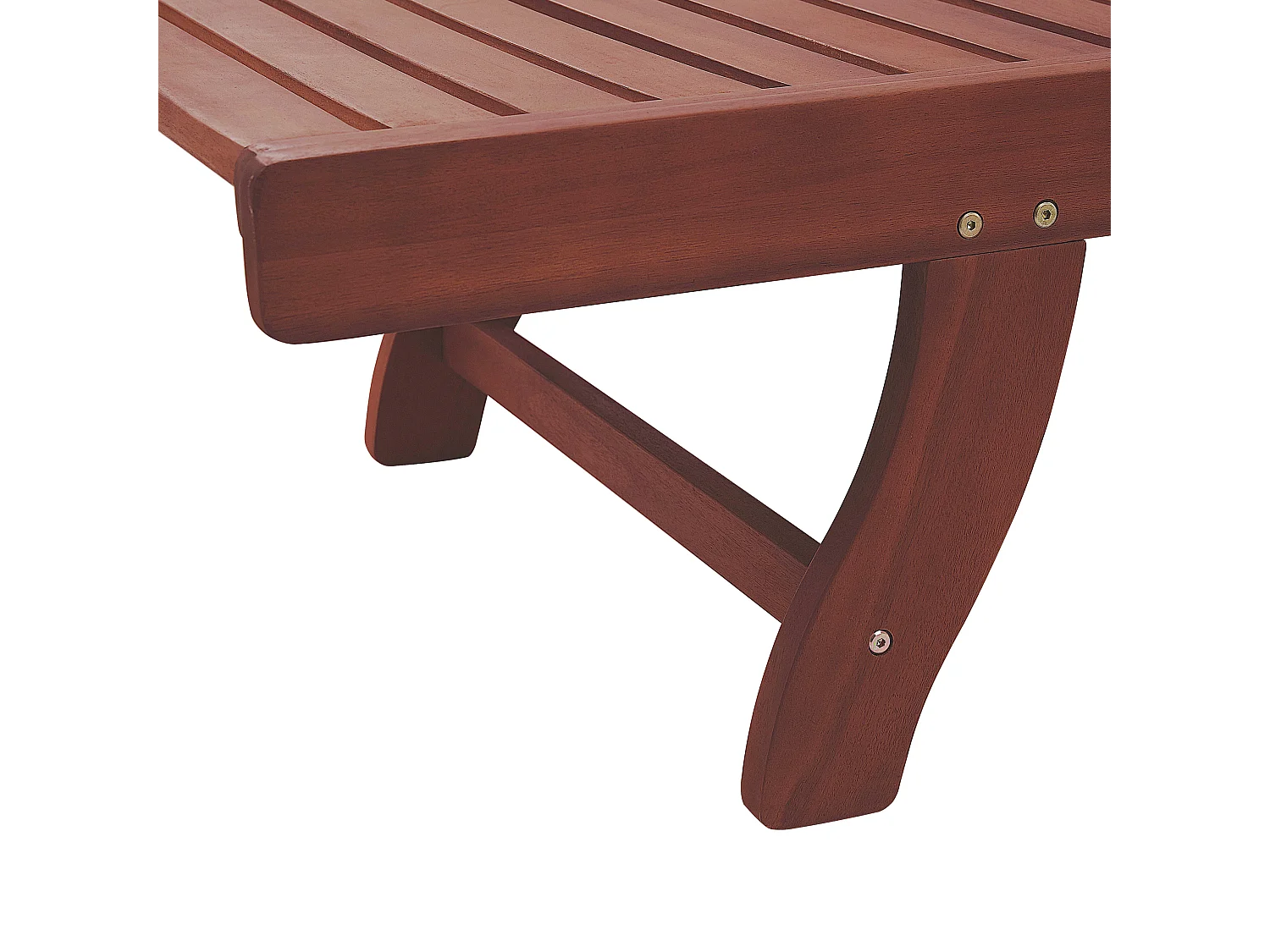 Ligstoel TOSCANA Acaciahout Donkerbruin