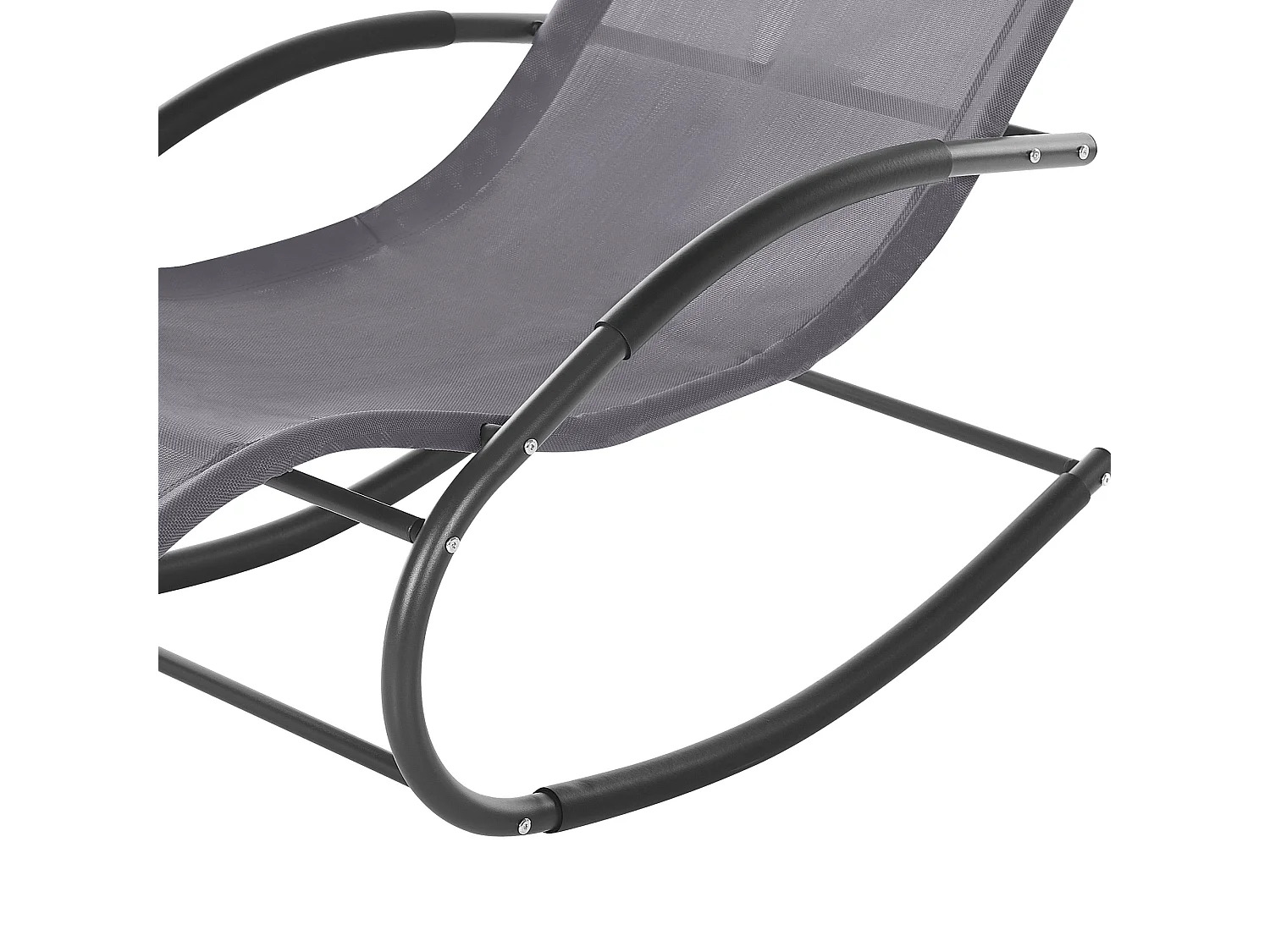 Transat à bascule CARANO II Métal Gris