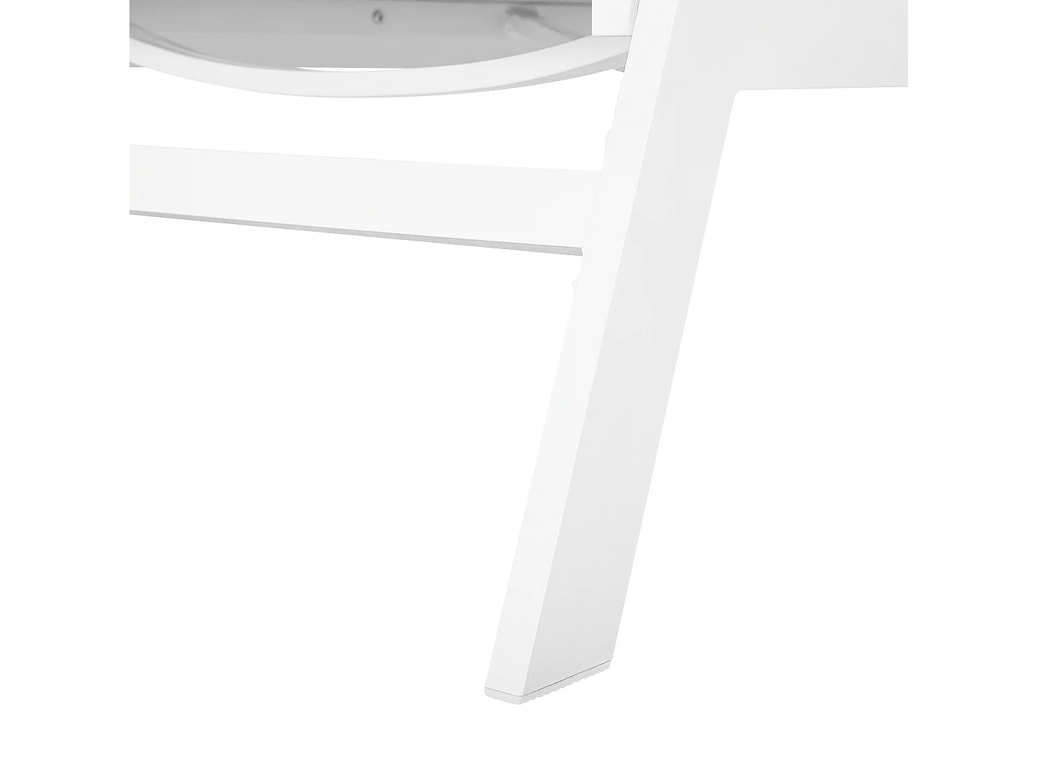 Leżak ogrodowy CATANIA Rozkładany Metal Szary