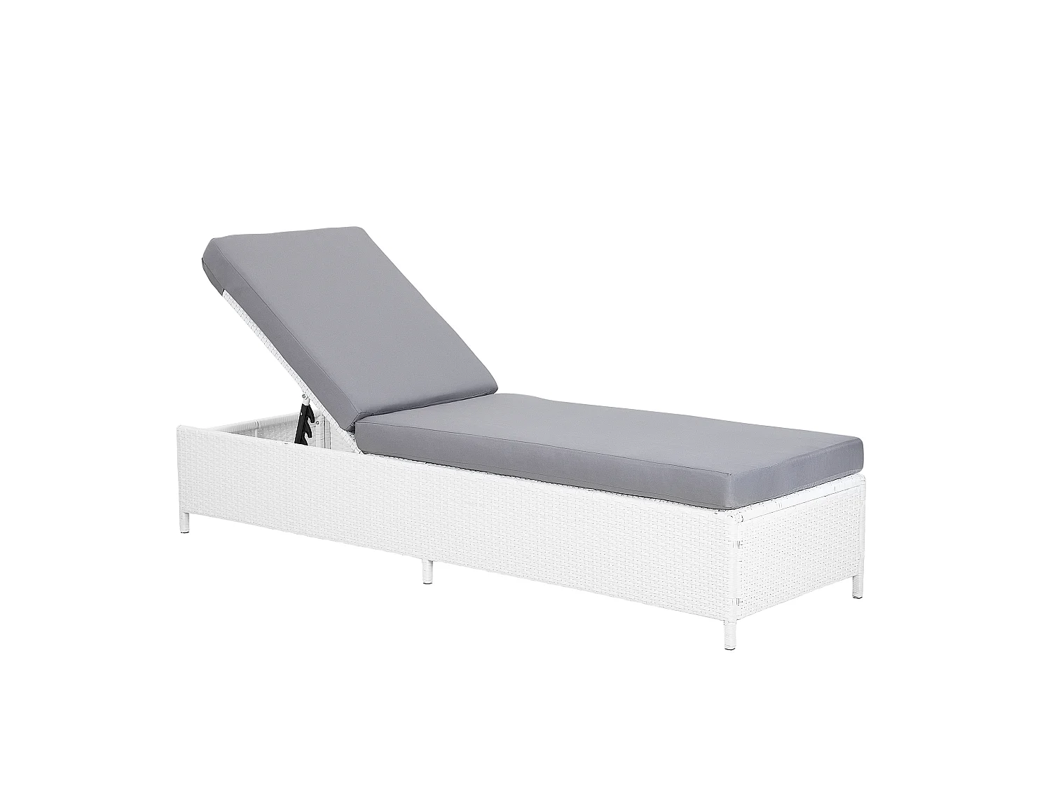 Transat avec coussin TURIN Blanc