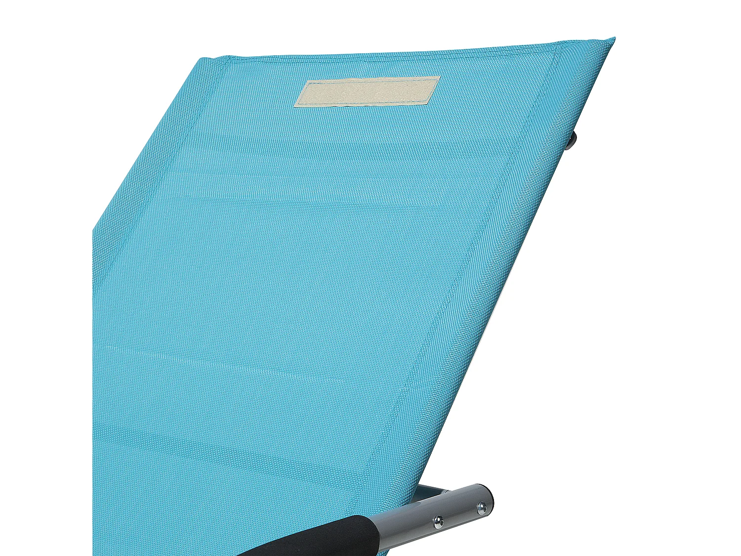 Gartenliege Schaukelliege Liegestuhl Sonnenliege Polyester blau türkis Carano