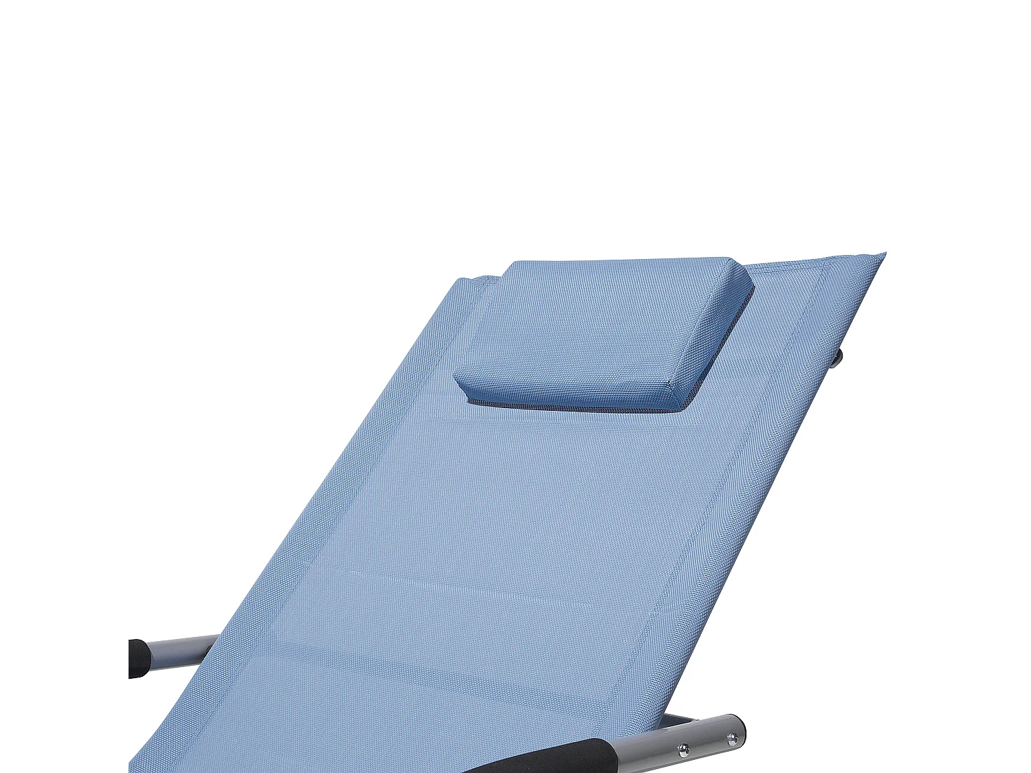 Transat à bascule CARANO Métal Bleu