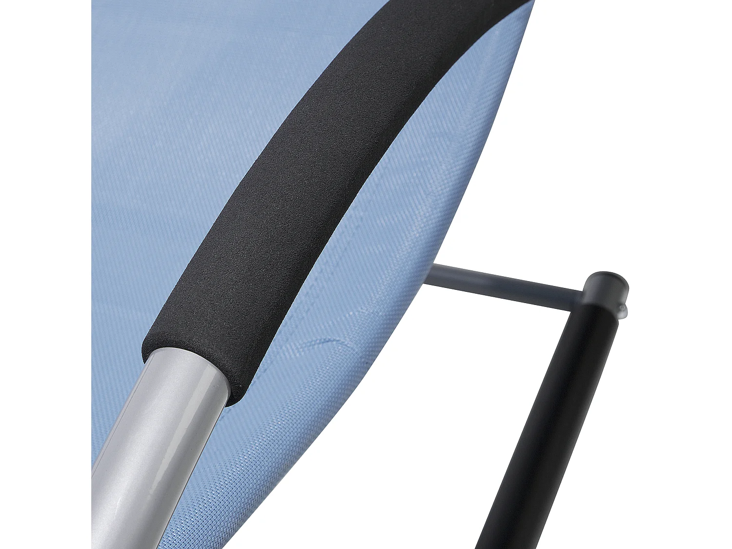 Transat à bascule CARANO Métal Bleu