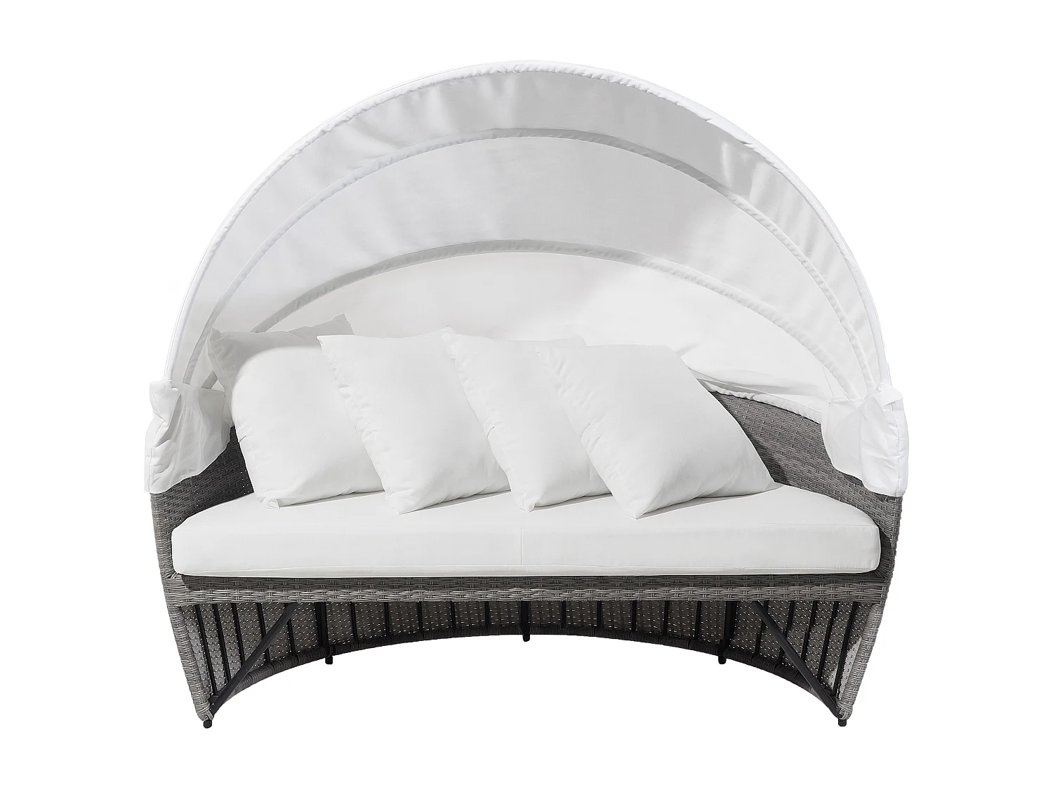 Lit de jardin SYLT LUX Gris