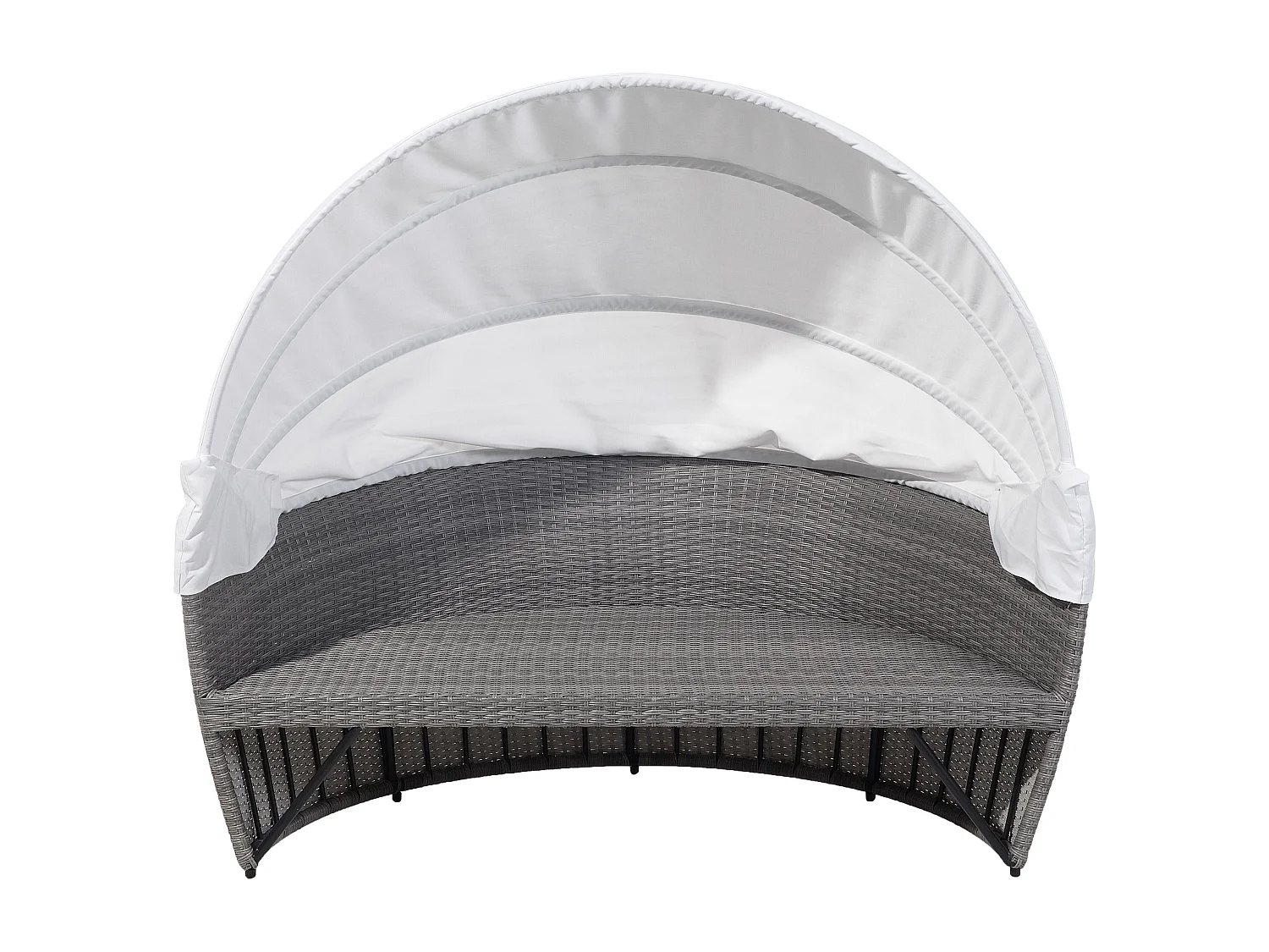 Lit de jardin SYLT LUX Gris