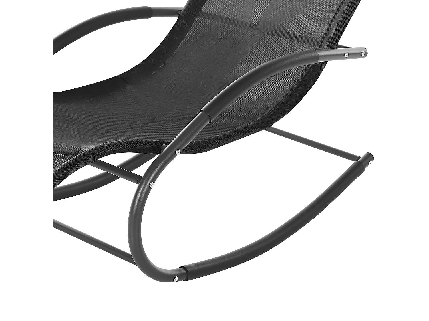 Transat à bascule CARANO II Métal Noir