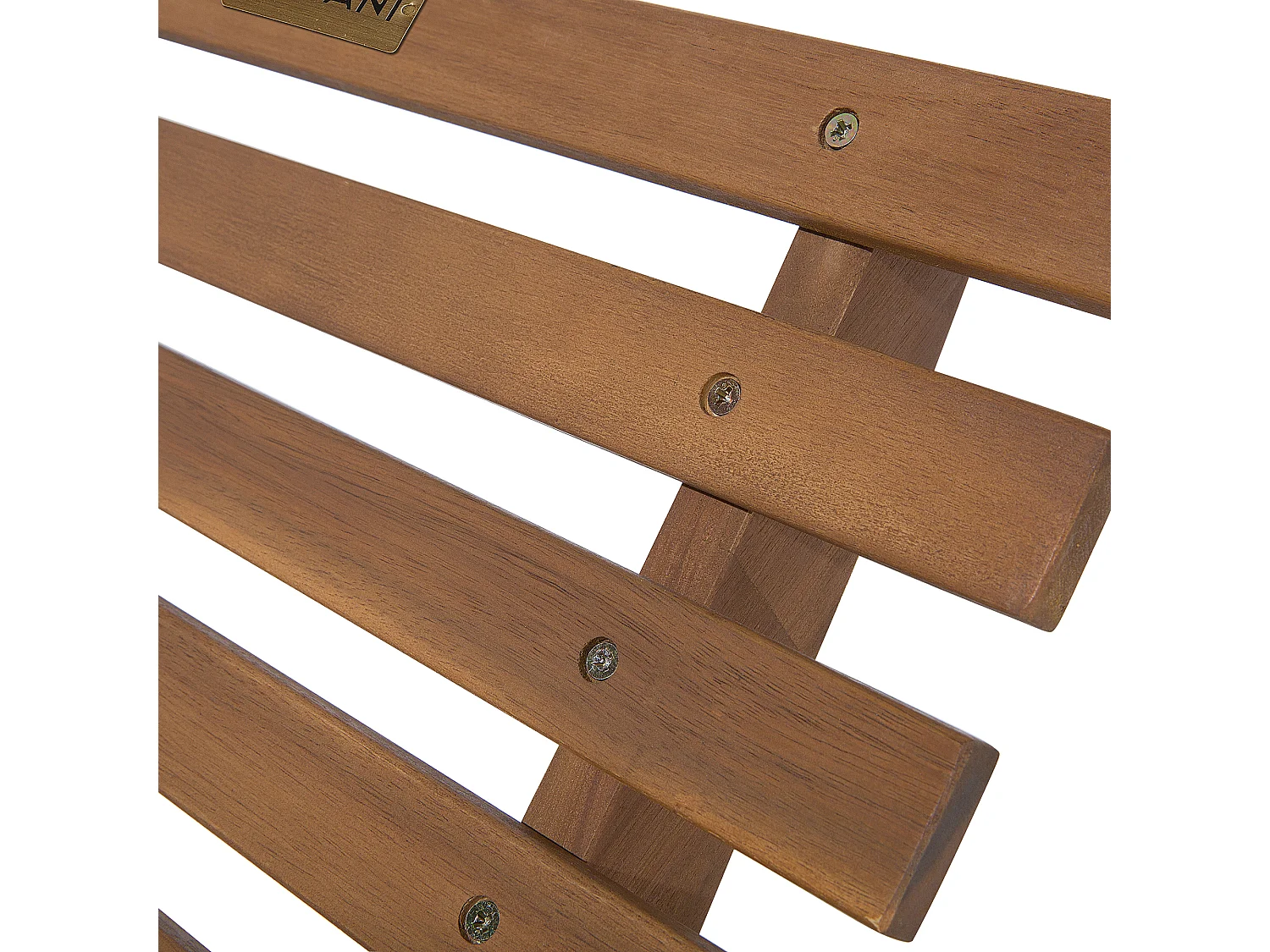 Lettino Prendisole BRESCIA Legno d'acacia Marrone