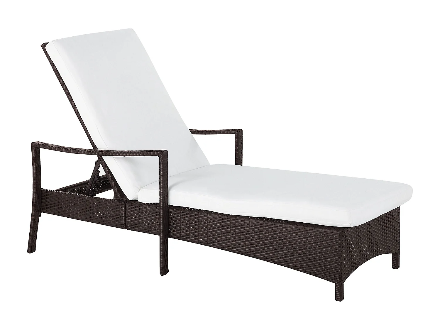 Transat avec coussin VASTO Polyrotin Marron