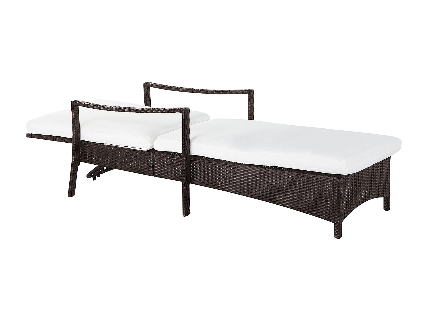 Transat avec coussin VASTO Polyrotin Marron