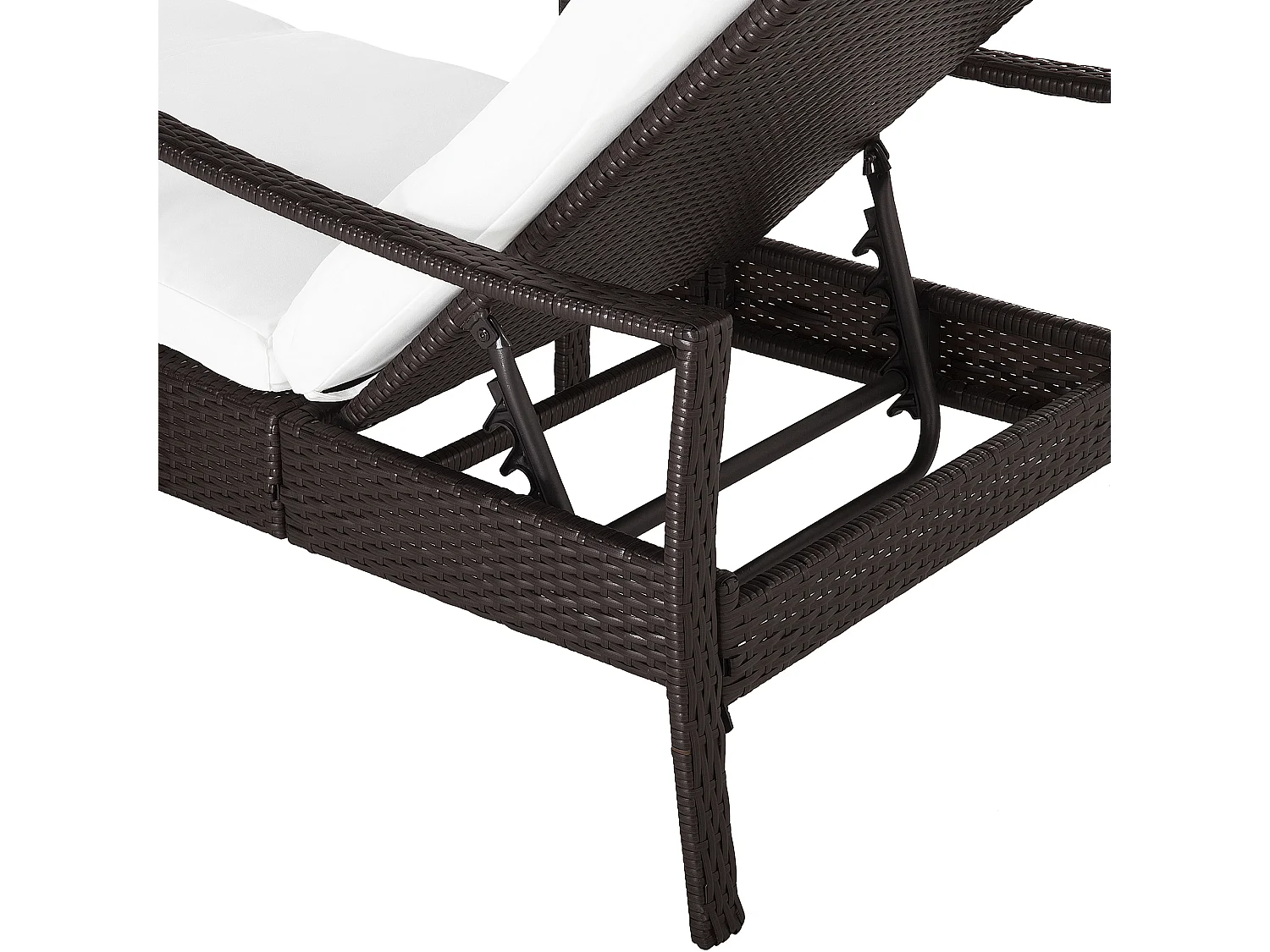 Transat avec coussin VASTO Polyrotin Marron