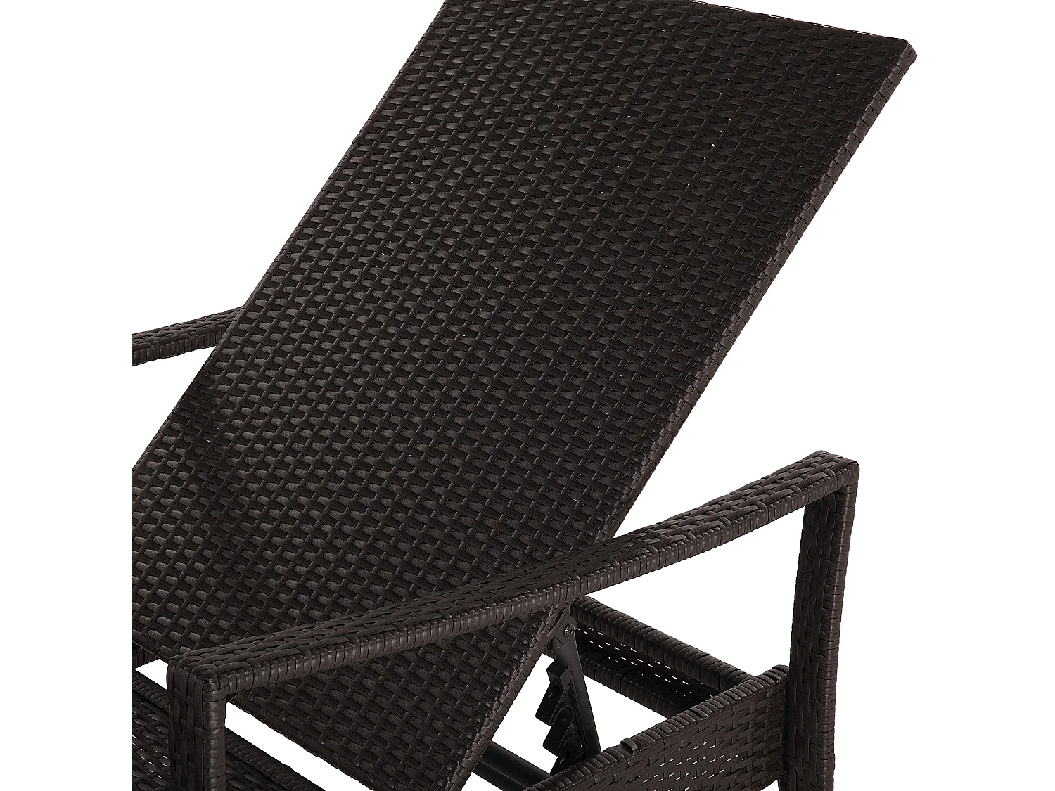 Transat avec coussin VASTO Polyrotin Marron