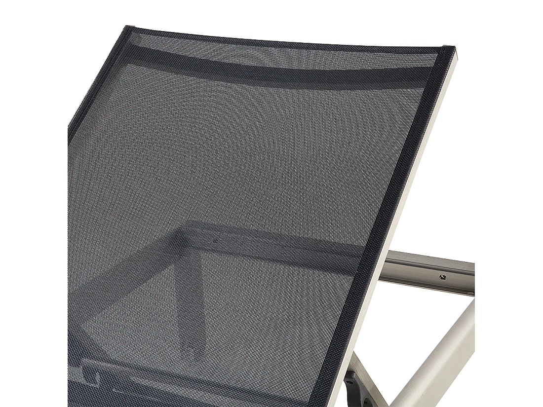 Transat FOSSATO Métal Noir