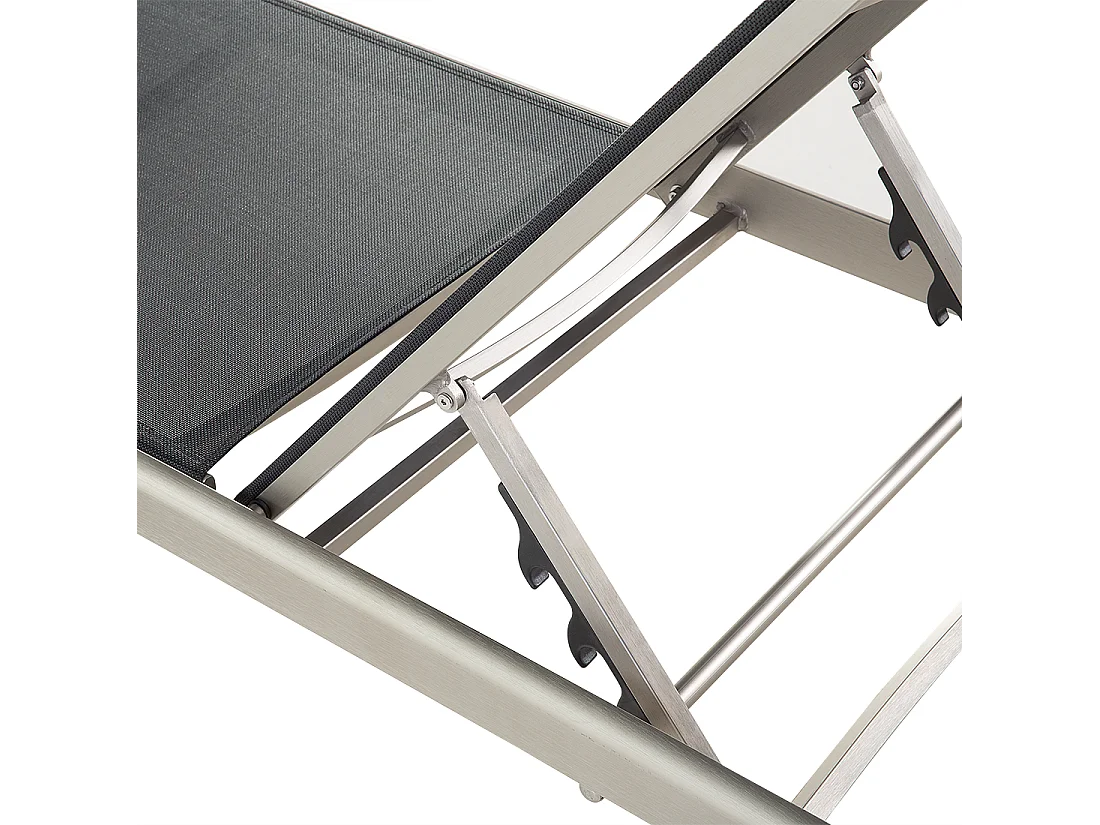 Espreguiçadeira FOSSATO Metal Preto