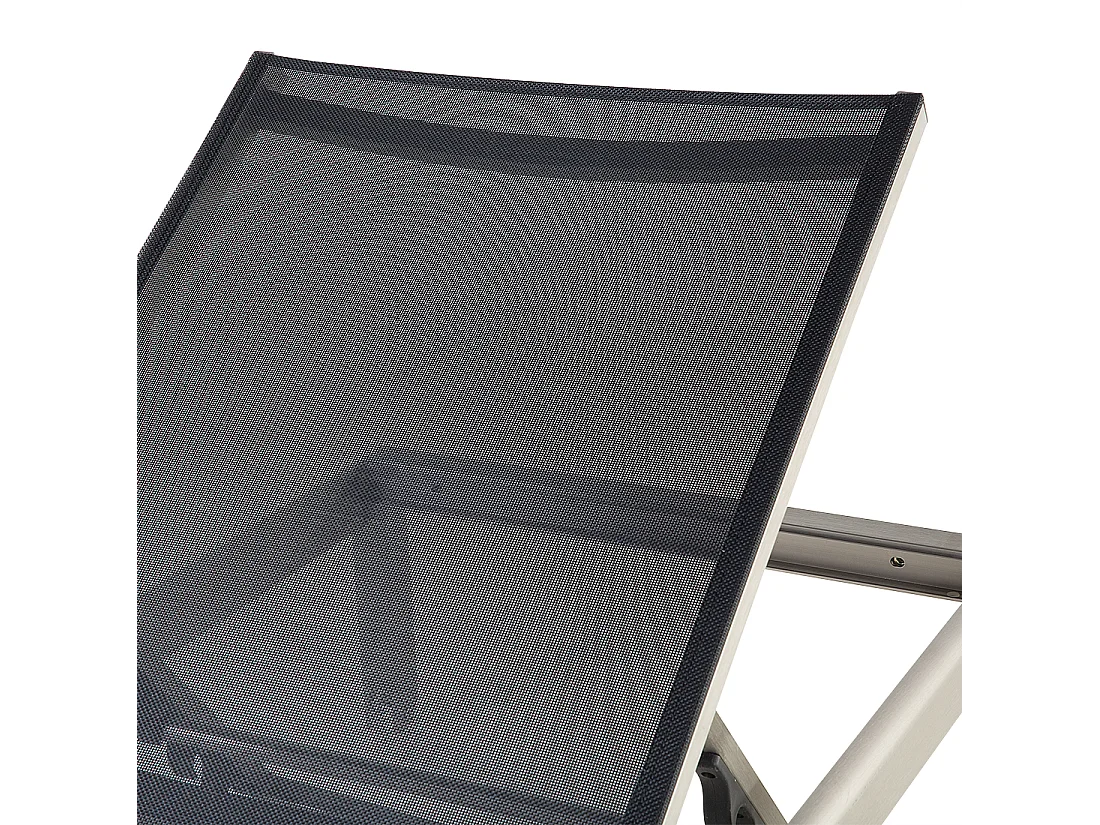 Espreguiçadeira FOSSATO Metal Preto