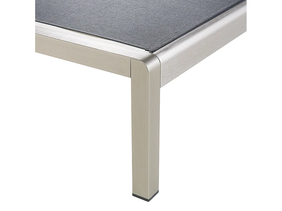 Espreguiçadeira FOSSATO Metal Preto