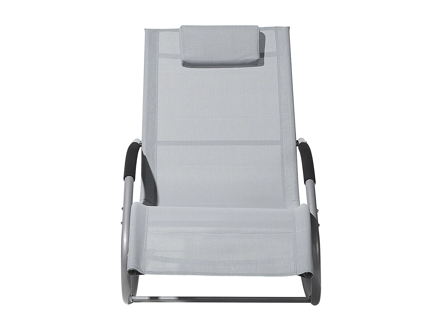 Schommel-ligstoel CARANO Metaal Grijs