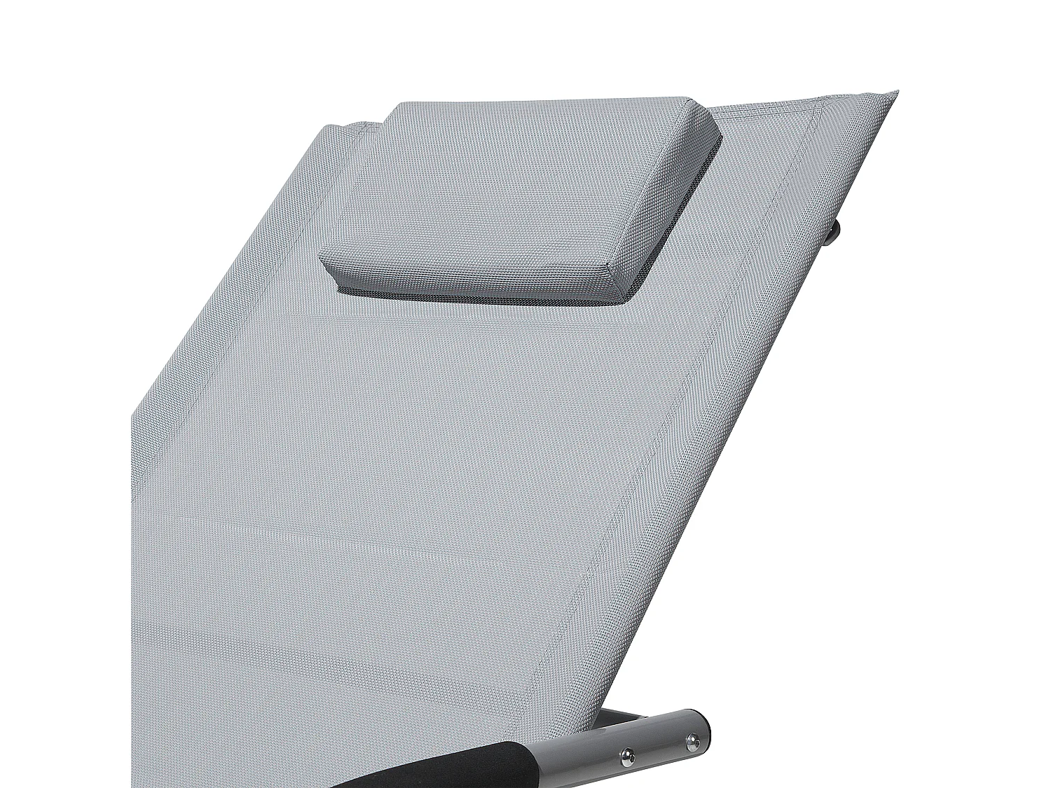 Transat à bascule CARANO Métal Gris