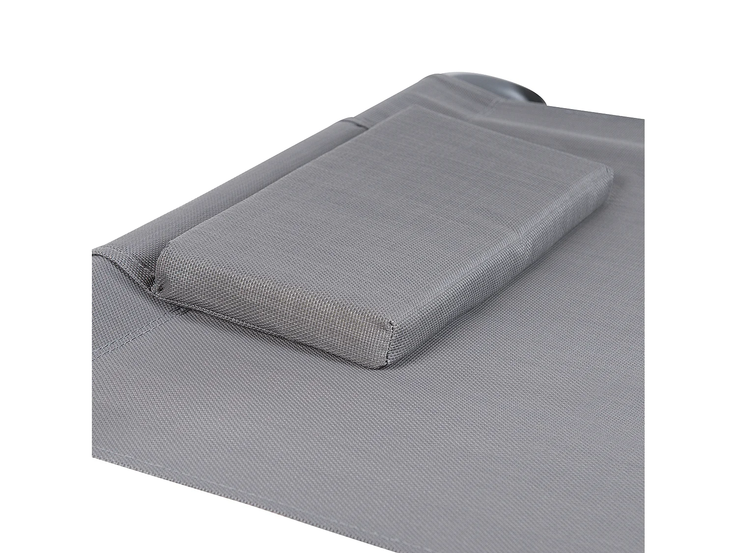 Lettino Prendisole TERNO Metallo Grigio