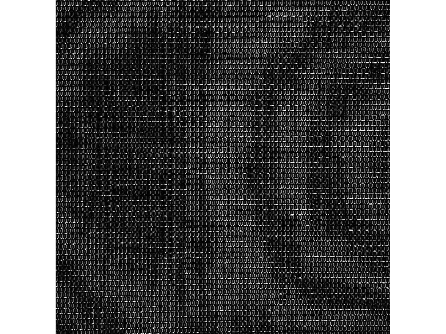 Moderner Gartenstuhl Schaukelfunktion Polyester schwarz Carano