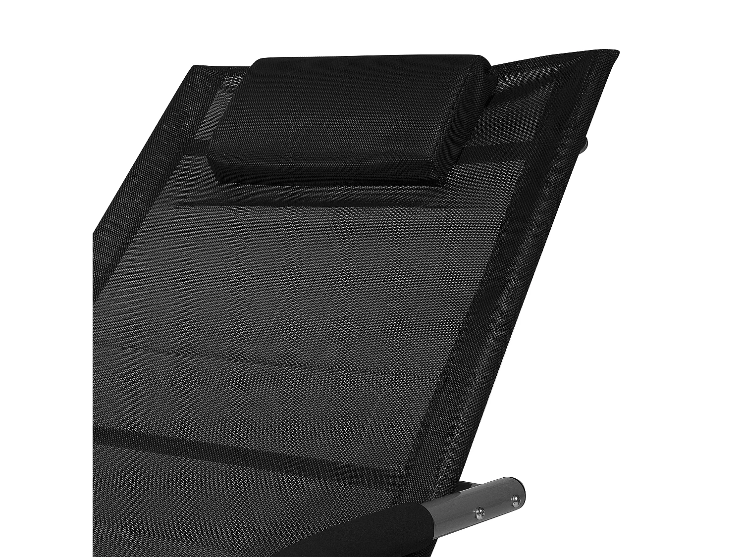 Schommel-ligstoel CARANO Metaal Zwart