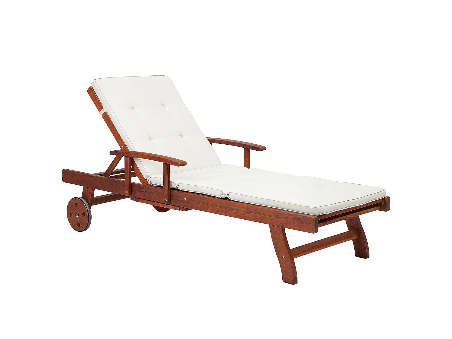 Transat avec coussin TOSCANA Acacia Blanc cassé