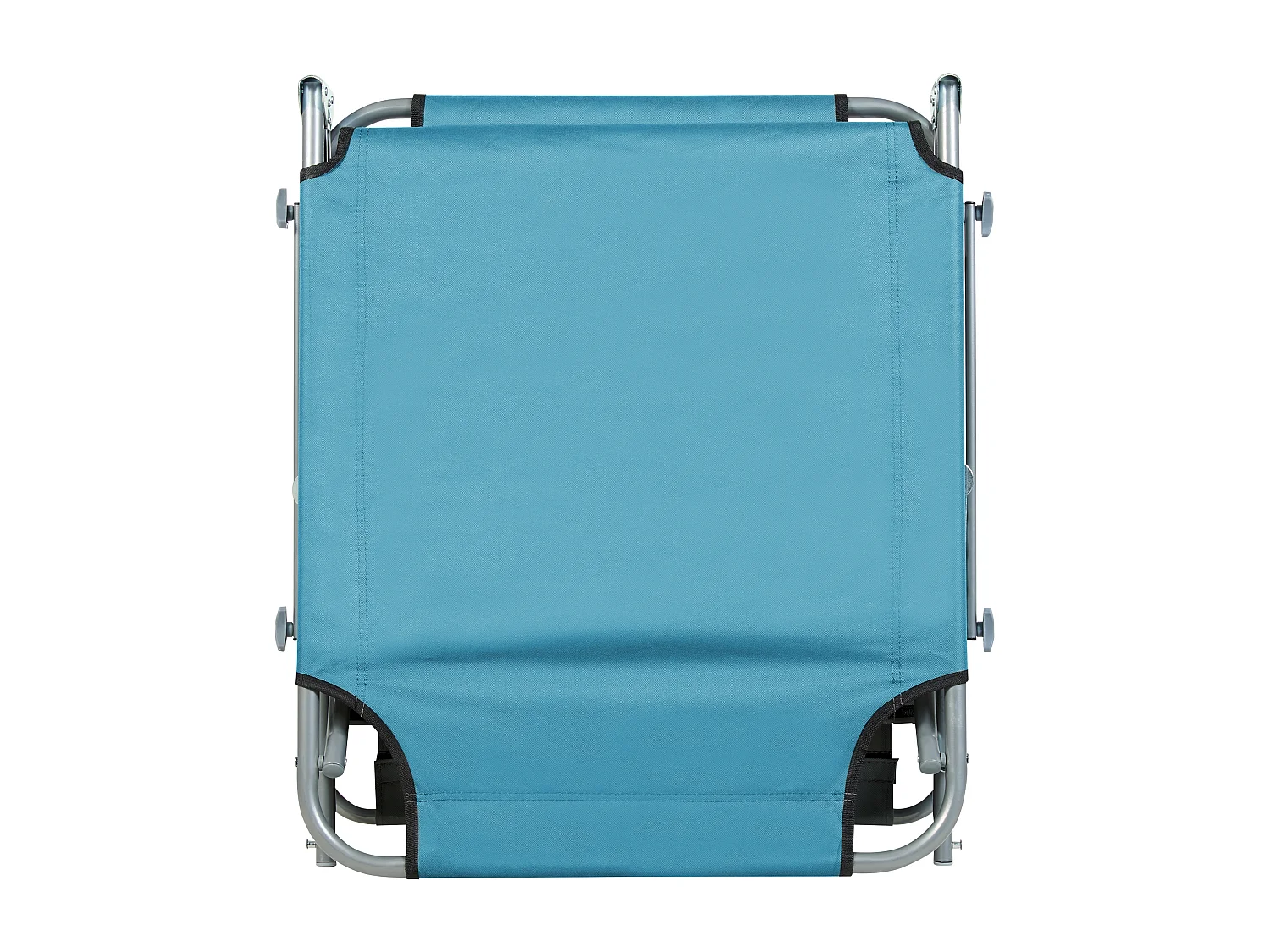 Gartenliege Sonnenliege Sonnendach Strandliege Verstellbar Stahl/Polyester Blau