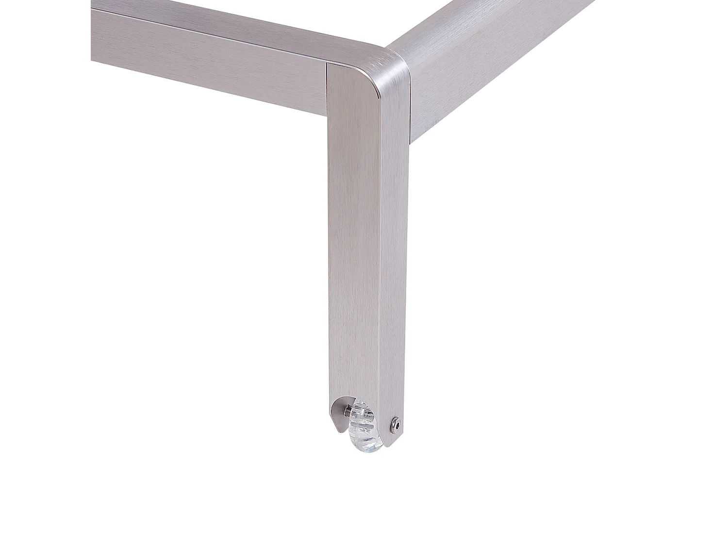 Leżak ogrodowy FOSSATO Rozkładany Metal Biały