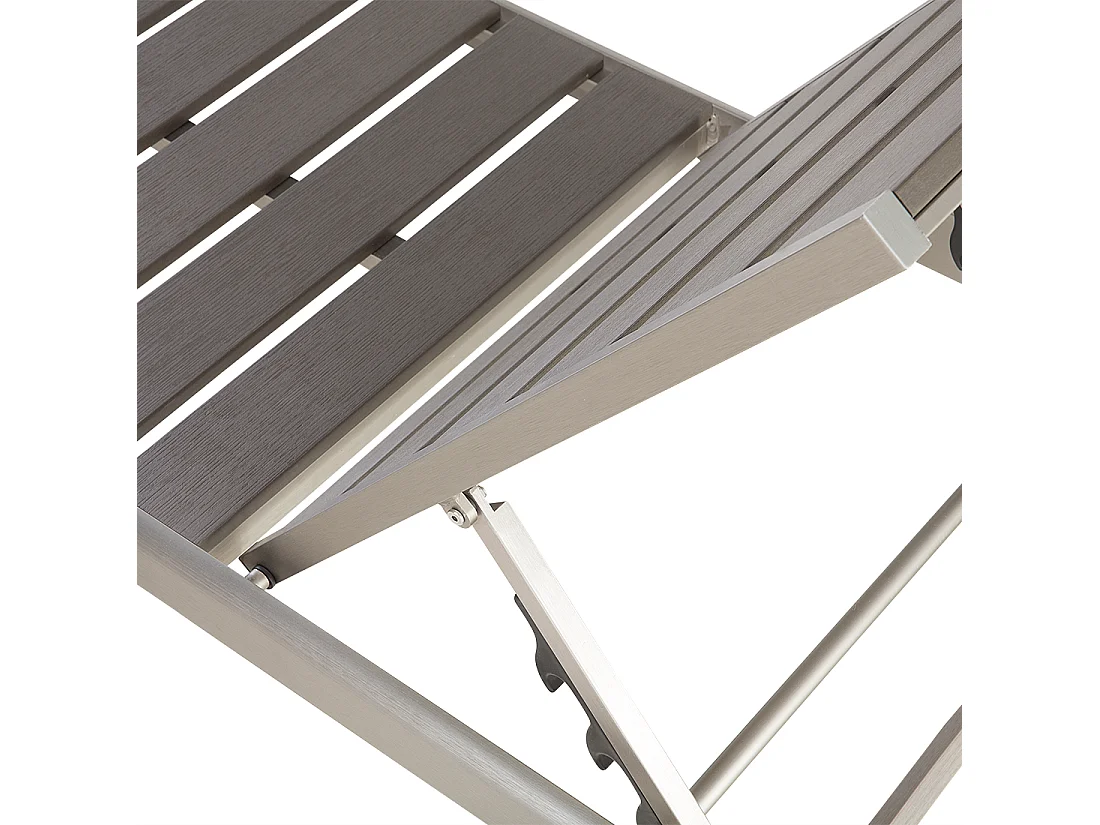 Transat NARDO Métal Gris