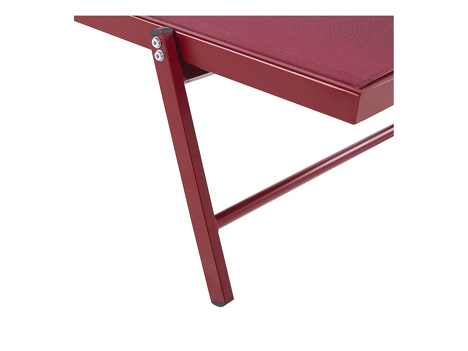 Transat PORTOFINO Métal Rouge Bordeaux