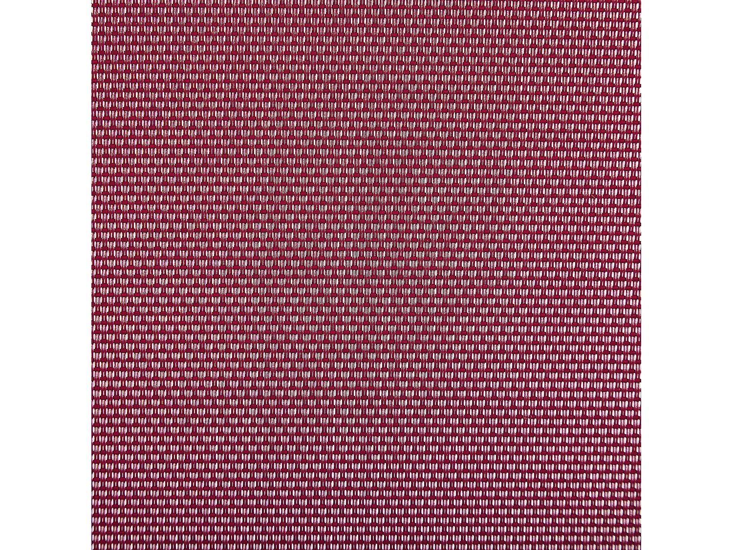 Transat PORTOFINO Métal Rouge Bordeaux