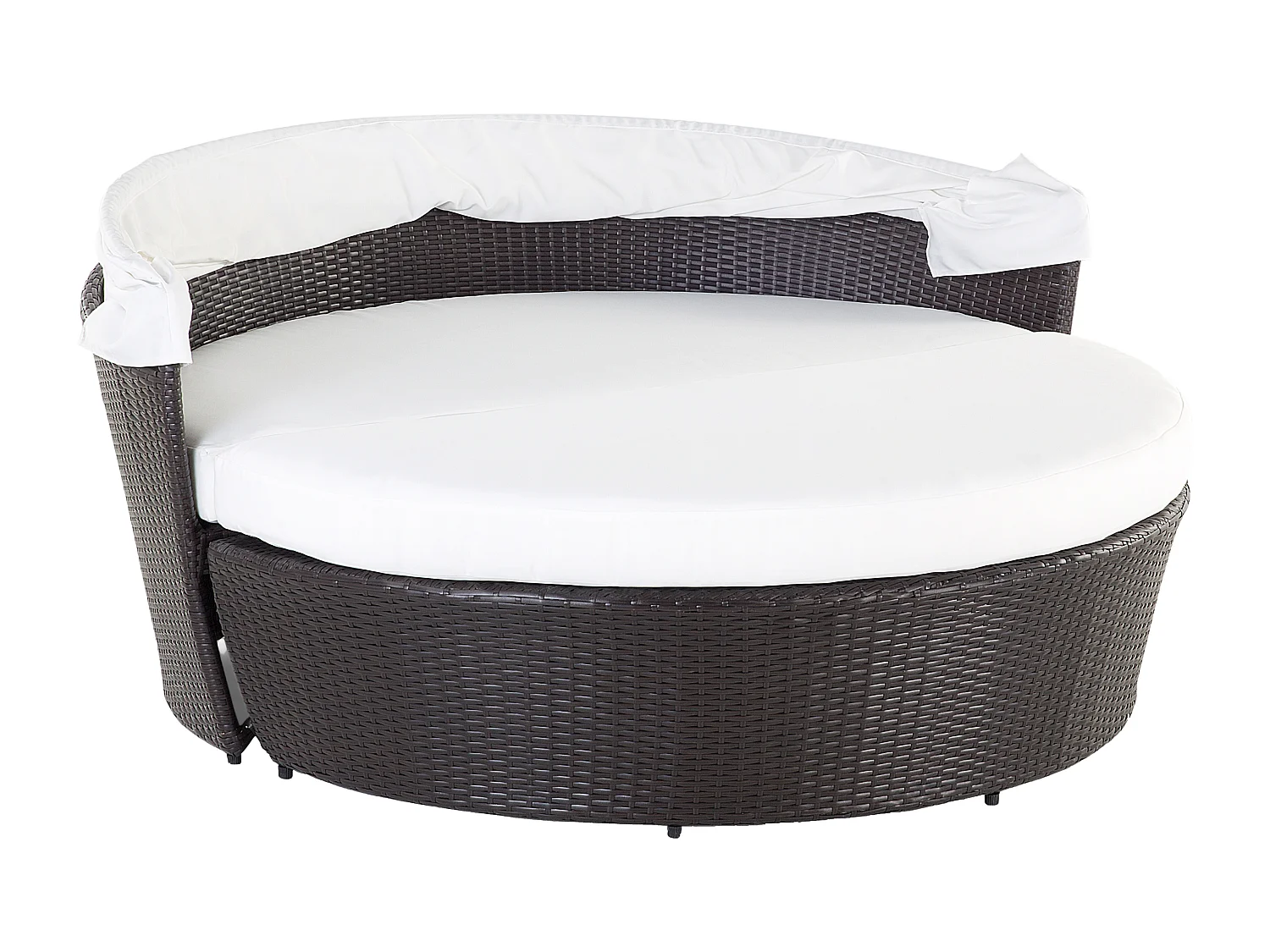 Lit de jardin SYLT LUX Marron foncé