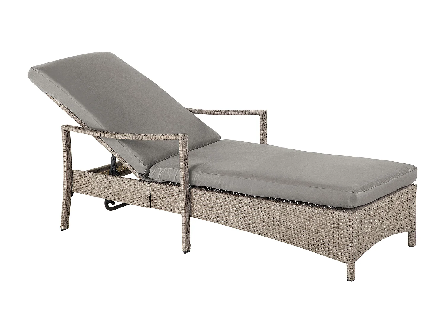 Transat avec coussin VASTO Polyrotin Taupe