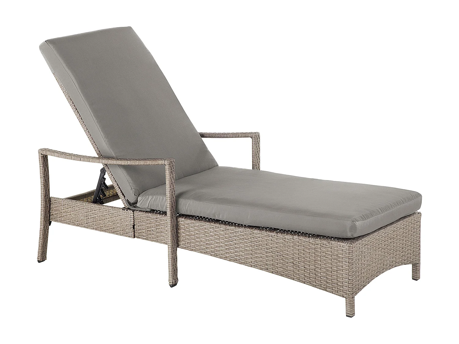 Transat avec coussin VASTO Polyrotin Taupe