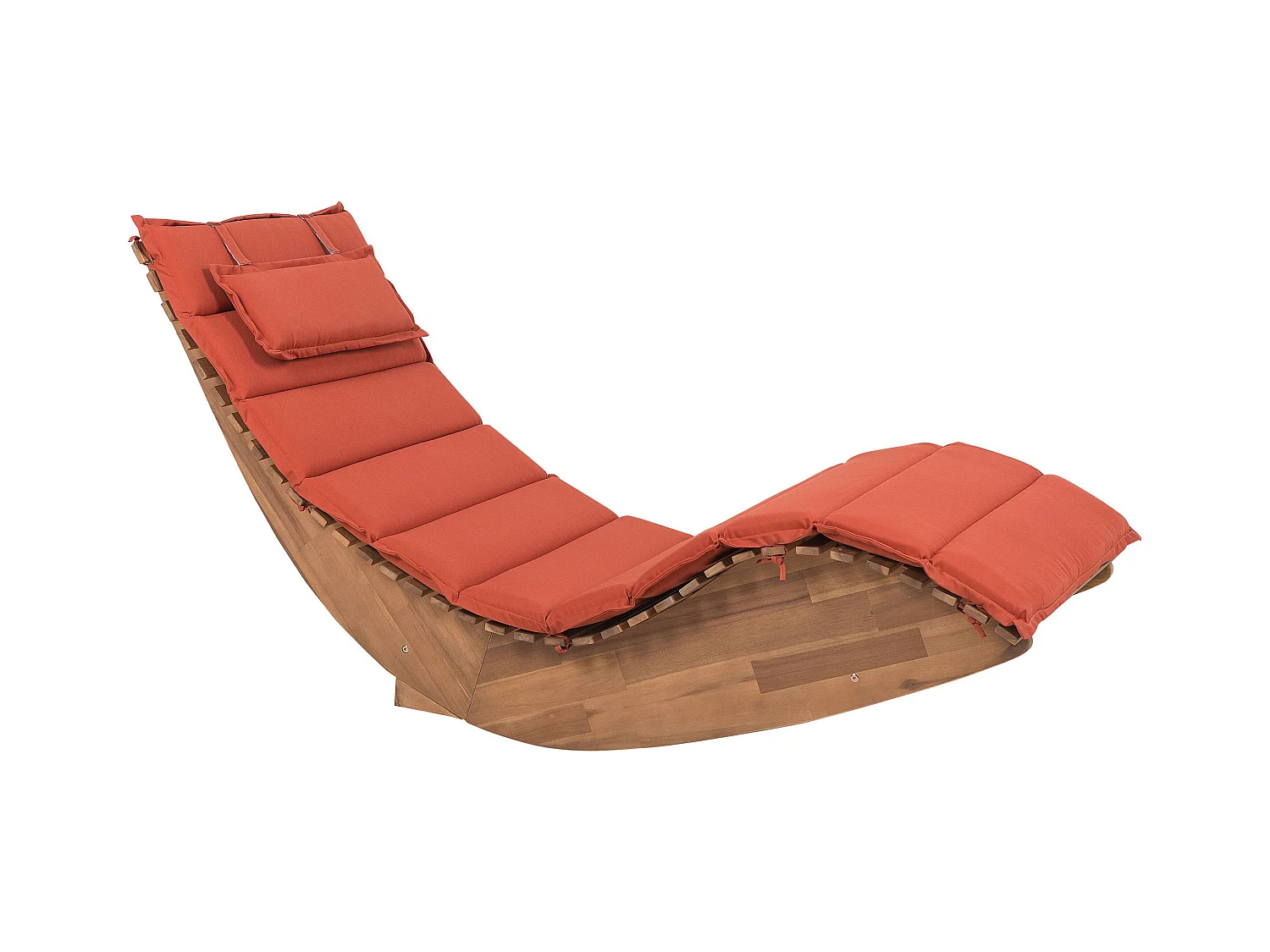 Transat avec coussin BRESCIA Acacia Rouge