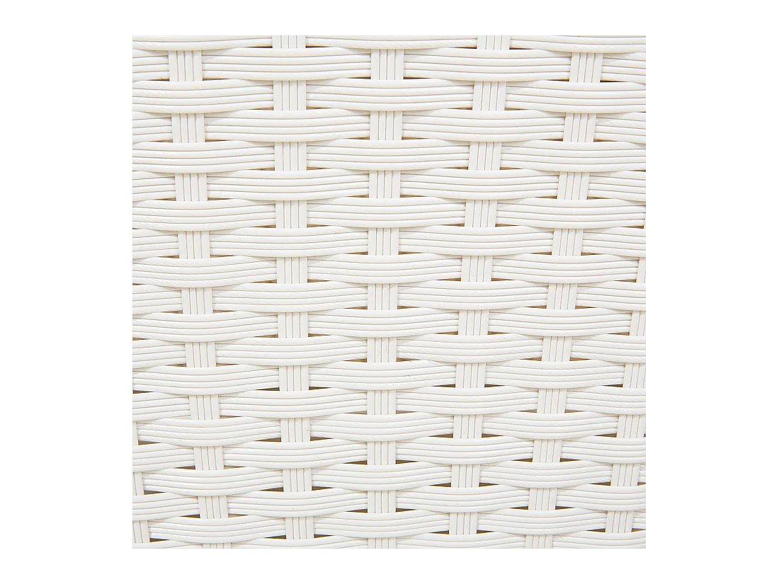 Lit de jardin SYLT Blanc