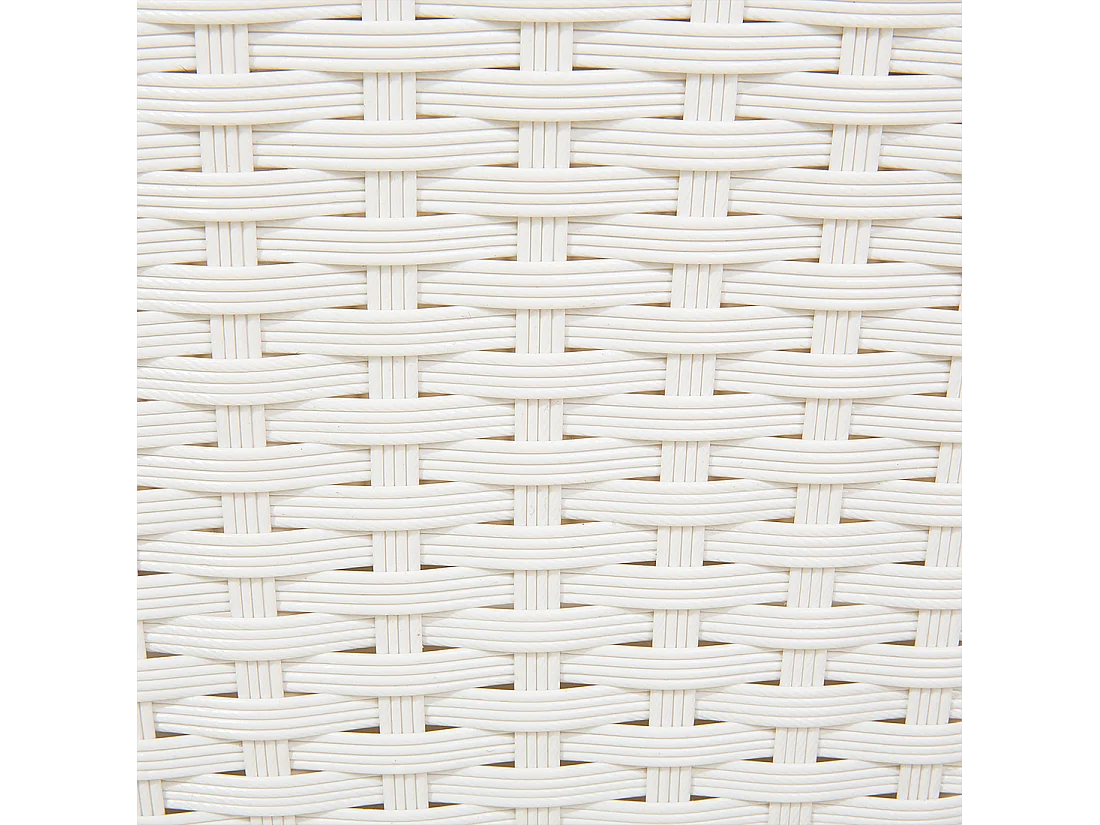 Lit de jardin SYLT Blanc