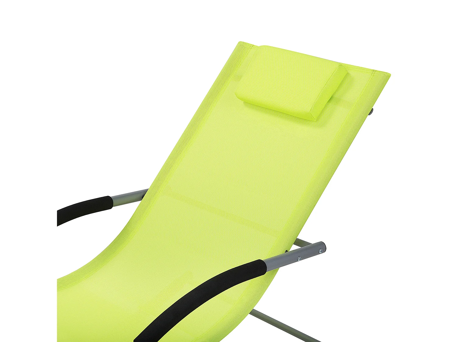 Tuinligstoel Metaal Limegroen CARANO