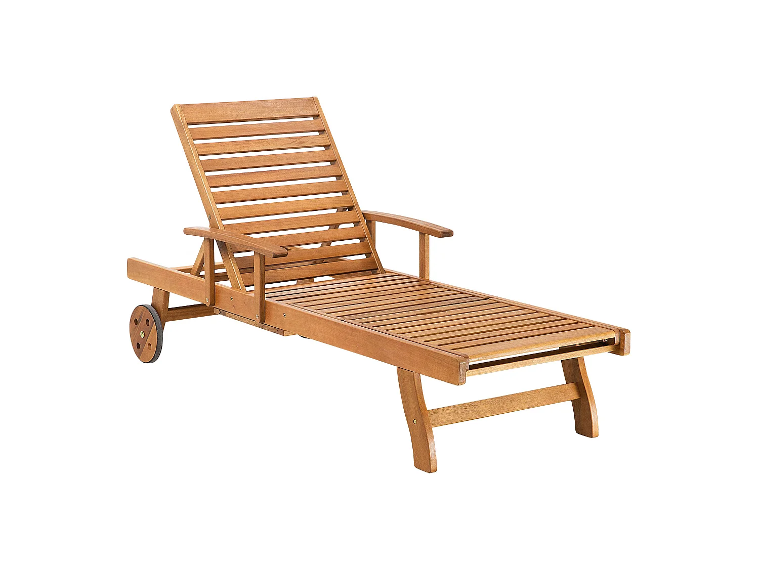 Chaise longue avec coussin Bois Bleu JAVA