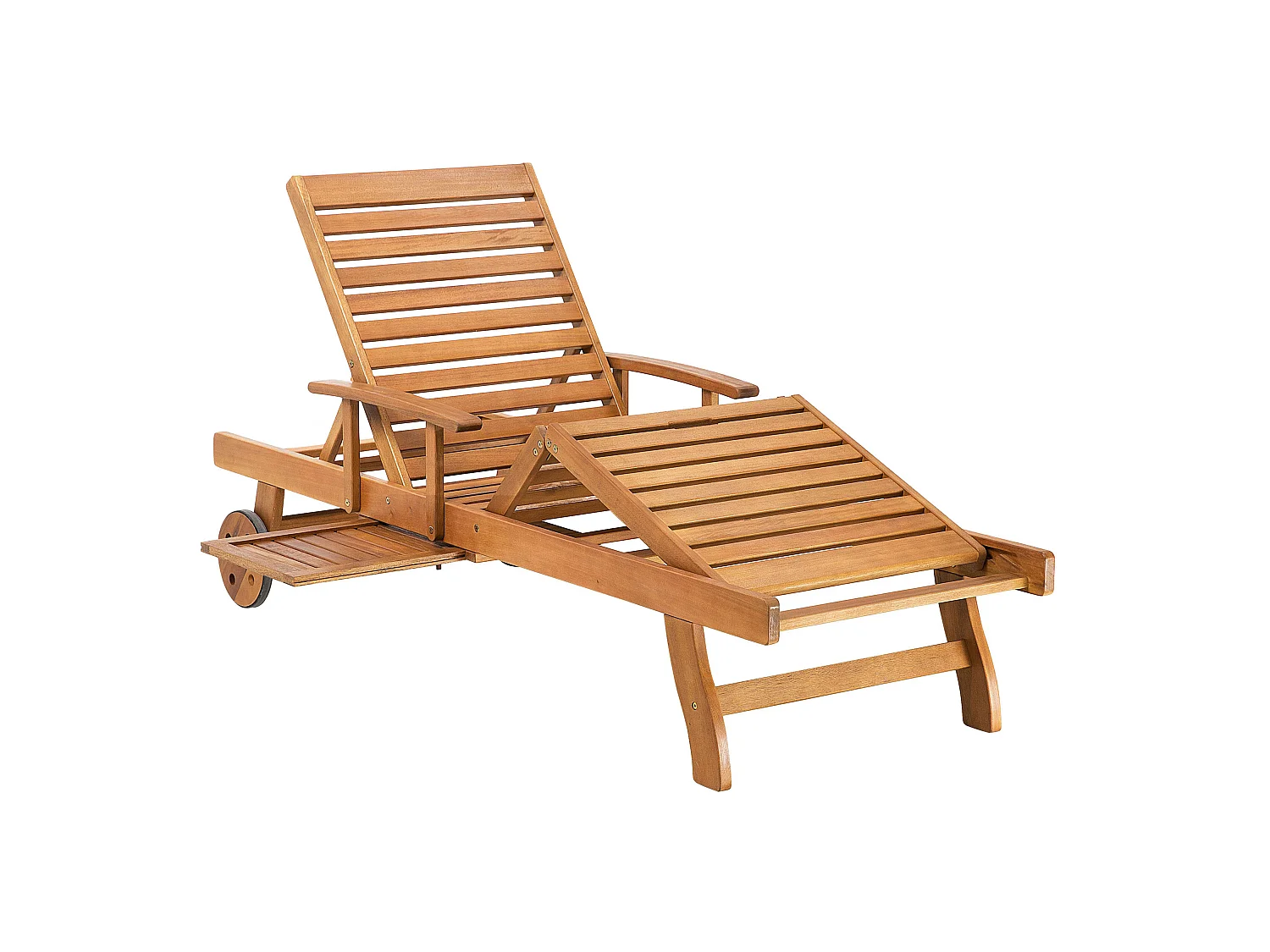 Chaise longue avec coussin Bois Bleu JAVA